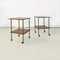 Mid-Century Italian T9 Carts or Coffee Tables attributed to Caccia Dominioni Azucena, 1955, Set of 2 2