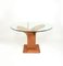 Italian Round Dinning Room Table in Bamboo Rattan and Glass by Vivai Del Sud, 1970s 3