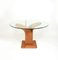 Italian Round Dinning Room Table in Bamboo Rattan and Glass by Vivai Del Sud, 1970s, Image 3