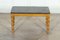 19th Century English Faux Bamboo, Marble & Painted Beech Coffee Table, 1850s, Image 2