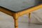 19th Century English Faux Bamboo, Marble & Painted Beech Coffee Table, 1850s 3