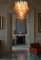 Italian Murano Felci Glass Chandelier with 75 Amber Glasses, 1990s, Image 6