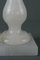Stimmungsvolle französische Alabaster Marmor Tischlampe 9