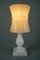 Atmospheric French Alabaster Marble Table Lamp 2