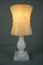 Atmospheric French Alabaster Marble Table Lamp, Image 2