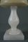 Stimmungsvolle französische Alabaster Marmor Tischlampe 8