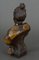 Afrikanistische Büste aus Crouaux Ragot aus patiniertem Terrakotta-Porzellan aus dem frühen 20 5