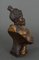 Africanist Early 20th Crouaux Ragot Porcelain Patinated Terracotta Bust 3