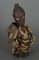 Afrikanistische Büste aus Crouaux Ragot aus patiniertem Terrakotta-Porzellan aus dem frühen 20 2