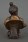 Afrikanistische Büste aus Crouaux Ragot aus patiniertem Terrakotta-Porzellan aus dem frühen 20 12