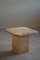 Italian Modern Coffee Table in Granite Pedestal, 1980s 4