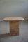 Italian Modern Coffee Table in Granite Pedestal, 1980s 5