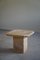 Italian Modern Coffee Table in Granite Pedestal, 1980s 3