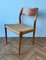 Vintage Danish Model 71 Dining Chairs in Teak and Paper Cord by Niels Otto Moller for JL Moller, 1940s, Set of 6 4