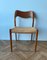 Vintage Danish Model 71 Dining Chairs in Teak and Paper Cord by Niels Otto Moller for JL Moller, 1940s, Set of 6 7