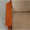 Poltrona GE-290 in legno di noce laccato e tessuto beige di Hans Wegner per Getama, Immagine 6