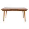 AT-316 Dining Table with Dutch Extensions in Teak and Oak by Hans Wegner for Andreas Tuck, Image 1