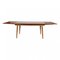 AT-316 Dining Table with Dutch Extensions in Teak and Oak by Hans Wegner for Andreas Tuck 2