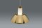 K2-20 Pendant in Brass attributed to Paavo Tynell for Idman Oy Finland, 1955 6