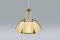 K2-20 Pendant in Brass attributed to Paavo Tynell for Idman Oy Finland, 1955 5