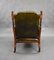 Viktorianischer Sessel aus Mahagoni & Leder, 1880 4