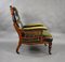 Viktorianischer Sessel aus Mahagoni & Leder, 1880 3
