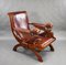 Antique Continental Armchair in Walnut, 1880, Image 1