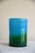 Vase Cylindre en Verre par John Orwar Lake pour Ekenas, Suède 1