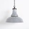 Lampes à Suspension Industrielles en Vitrage Émaillé par Benjamin Electric, 1950s 13