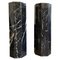 A Octagonal Nero Marquina Marble Columns, 1990, Set of 2, Image 1