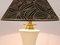 Maison Le Dauphin Midcentury Brass & Porcelain Table or Side Lamp, France, 1970, Image 16