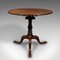 English Occasional Table with Tilt Top, 1800s 3