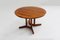 Vintage Danish Round Extendable Dining Table in Teak, 1960s, Image 5