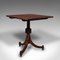 Regency English Occasional Table with Tilt Top, 1820s 4