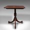 Regency English Occasional Table with Tilt Top, 1820s, Image 5