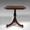 Regency English Occasional Table with Tilt Top, 1820s 3