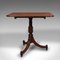 Regency English Occasional Table with Tilt Top, 1820s, Image 6