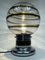 Lampada da tavolo in vetro di Murano attribuita a Toni Zuccheri, Italia, anni '60, Immagine 4