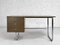 Vintage Wooden and Chrome Desk 3