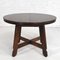 Round Table in Oak and Extensible, 1950s 1