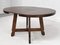 Round Table in Oak and Extensible, 1950s 10