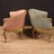 Venetian Lacquered and Gilded Armchairs, 1950s, Set of 2 12
