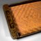 Japanese Art Deco Lacquer Serving Trays in Bamboo, 1940s, Set of 3, Image 7