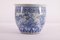 Blue White Porcelain Fish Basin Decorated with Qing Horsemen, Image 4