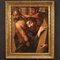 Artista fiammingo, Cristo porta la croce, 1670, olio su tela, con cornice, Immagine 1