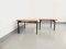 Moderne Vintage Isa Couchtische aus Teak und schwarzem Metall, 1960er, 2er Set 17