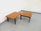 Vintage Modernist Isa Coffee Tables in Teak and Black Metal, 1960s, Set of 2 11