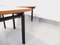 Tables Basses Modernistes Vintage Isa en Teck et Métal Noir, 1960s, Set de 2 8