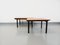 Vintage Modernist Isa Coffee Tables in Teak and Black Metal, 1960s, Set of 2 15