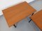 Vintage Modernist Isa Coffee Tables in Teak and Black Metal, 1960s, Set of 2, Image 5